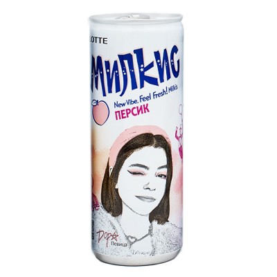 Напиток МИЛКИС персик 250мл ж/б