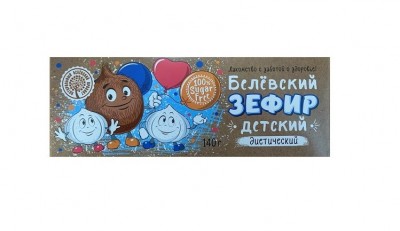 Зефиренок Белевский диетический в кокосовой обсыпке 140гр