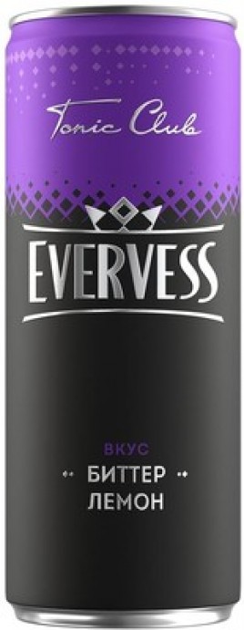 Напиток Эвервесс тоник Биттер лнмон б/а 0,33л ж/б