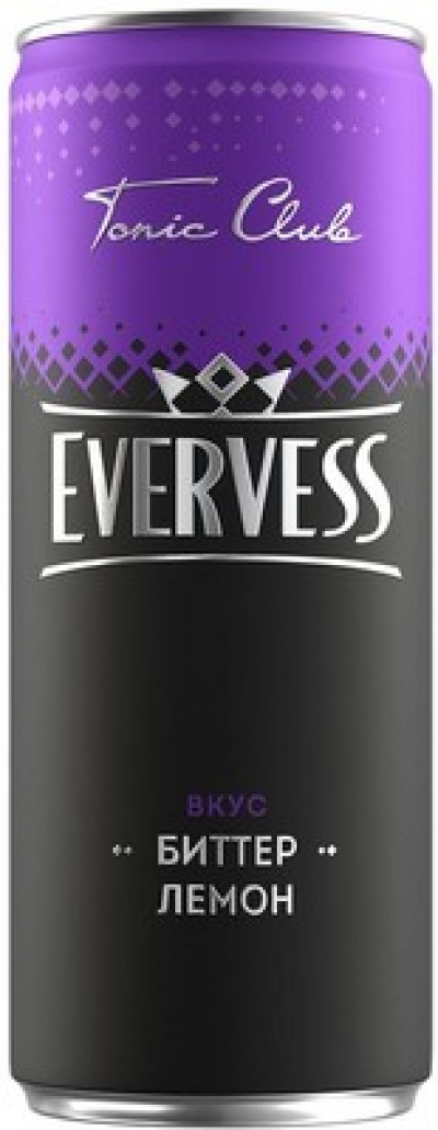 Напиток Эвервесс тоник Биттер лнмон б/а 0,33л ж/б