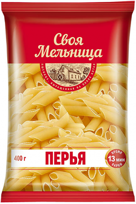 Своя Мельница Макароны Перья 400гр