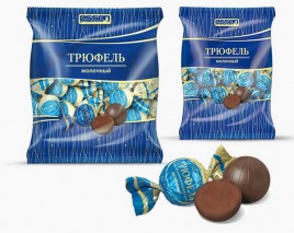 Конфеты Трюфель молочный 200гр Ессен