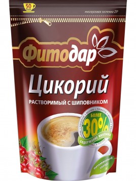 Цикорий растворимый "Фитодар" с шиповником 100гр