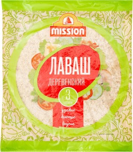 Лаваш деревенский 3шт 270гр Миссион