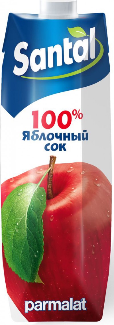Сок Сантал 1л Яблочный
