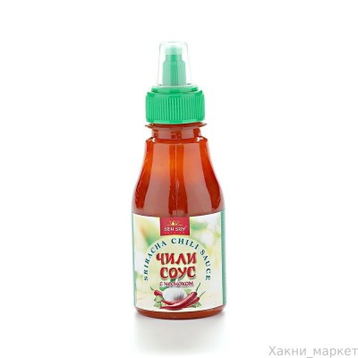 Сэн Сой Соус премиум Шрирача с чесноком 150гр.