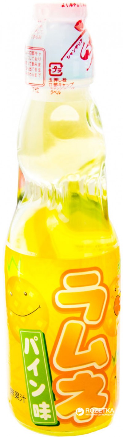 Лимонад Рамунэ со вкусом ананаса Hatakosen, 200 мл