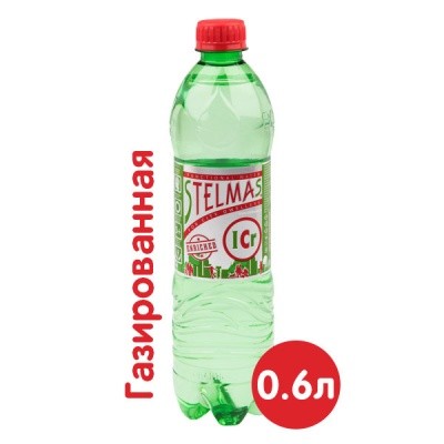 Вода питьевая газ. Стэлмас ZnSe 0,6л пэт