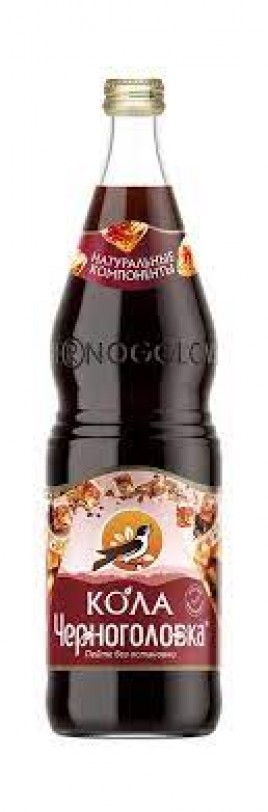 Напиток б/а Кола Черноголовка газ. 1л с/б