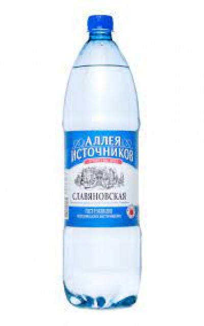 Вода минеральная Славянская элита 1,5л пэт Аллея источников