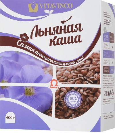 Каша льняная Витавинко 400гр