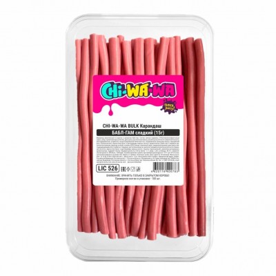 Мармелад Карандаш сладкий Бабл-Гам 250гр пл/конт CHI-WA-WA