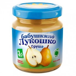Бабушкино Лукошко Пюре 100гр./Груша/