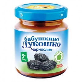 Бабушкино Лукошко Пюре 100гр./Чернослив/