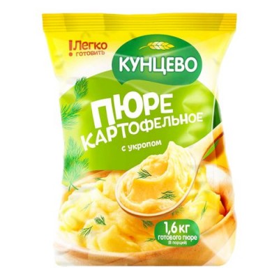 Пюре картофельное с укропом 240г Кунцево