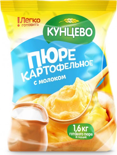 Пюре картофельное с молоком 240г Кунцево