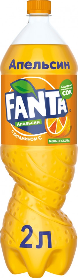 Фанта апельсин 2л