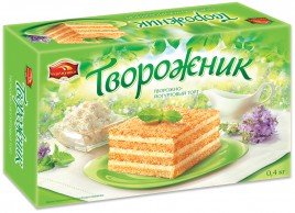 Торт Творожник йогуртовый 400г./Черемушки/