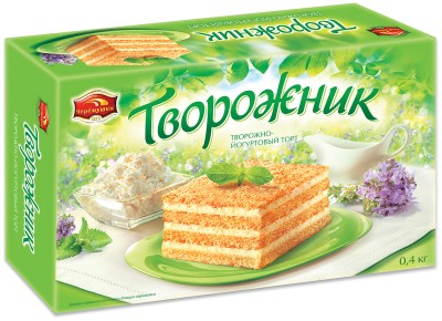 Торт Творожник йогуртовый 400г./Черемушки/