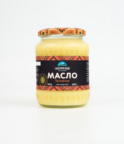 БЗМЖ Масло Топленое 600г. ст.б. Гиагинский