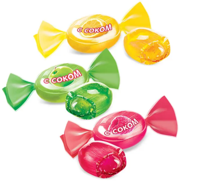 Карамель Леденцовая с фрук.начинкой 1кг/Яшкино/