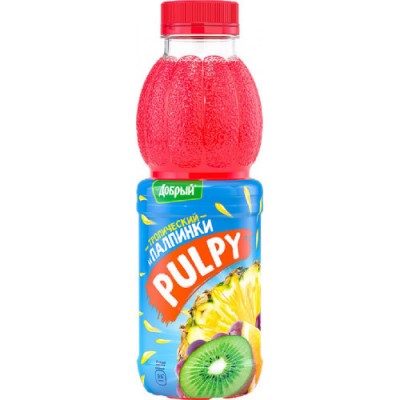 Добрый Палпи тропический с мякотью 0,9л пэт