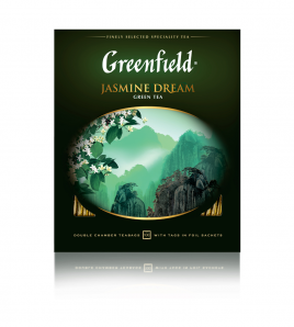 Чай Гринфилд зеленый Жасмин дрим 100пак