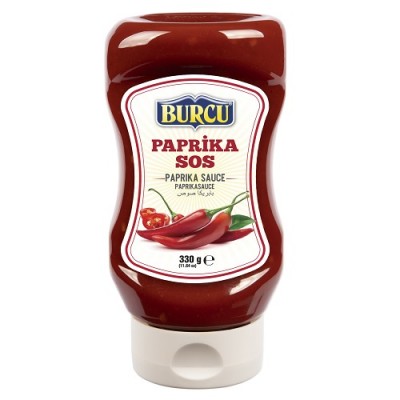 Соус Бурсу острая паприка 330гр пл/б перевертыш