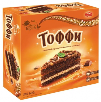 Торт Тоффи 650гр Черемушки
