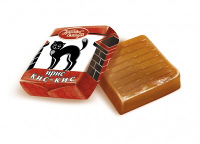 Ирис Кис-Кис 1кг Красный Октябрь