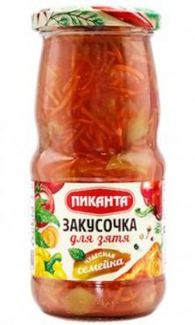 Закусочка для зятя Пиканта с/б  470гр