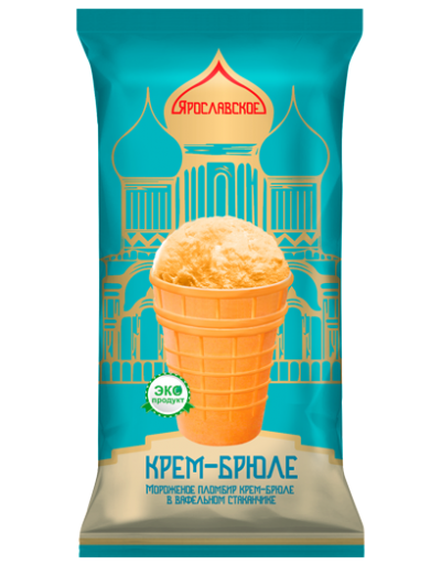Мороженое крем-брюле Ярославское 90гр ваф. ст.