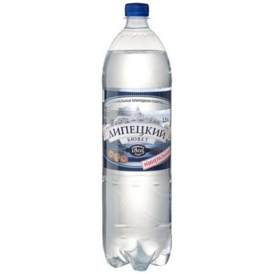 Вода миниральная Липецкий Бювет газ 1,5л