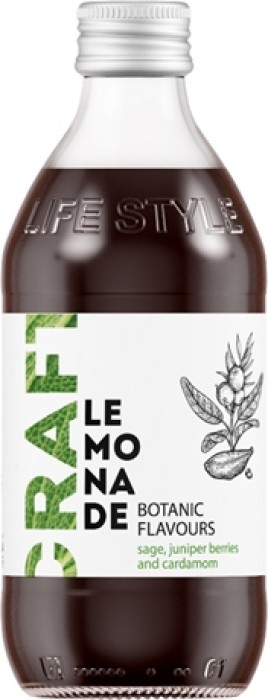 Напиток б/а СТАРБАР КРАФТ вкус шалфея,можжевеловых ягод,кардамона газ 0,33л ст/б