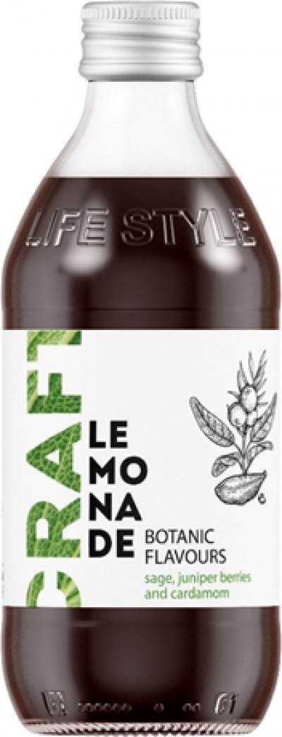 Напиток б/а СТАРБАР КРАФТ вкус шалфея,можжевеловых ягод,кардамона газ 0,33л ст/б