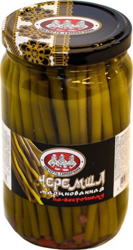 Черемша по-Восточному маринованные 330гр ст/б Скатерть-Самобранка