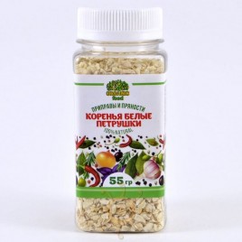 Коренья белые петрушки сушеный дробленый Органик Фуд 55гр пэт