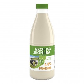БЗМЖ Ряженка Эконива 4% 1л пэт