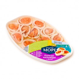 Кольца Кальмара с Семгой в/м 150гр Вкусное Море