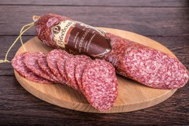 Колбаса Сервелат с/к в/с 1кг ДТ Рублевский