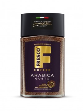 Кофе Fresco Arabica Gusto растворимый 95г ст/б