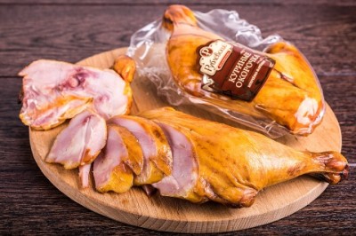 Окорочка куриные копч-вар. порц в/у / 1кг ДТ Рублевский
