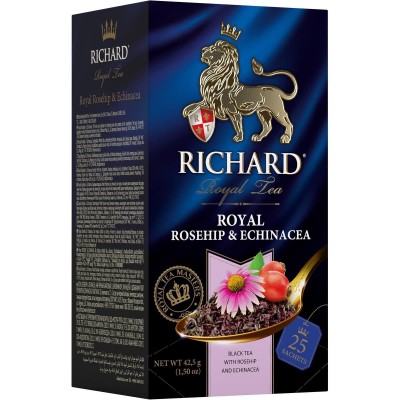 Чай Ричард шиповник-черная смородина 25 пак