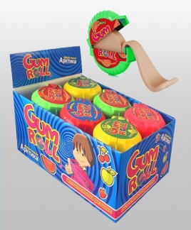Жевательная резинка Фруктовая Арктика Gum Roll 24гр