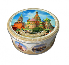 Печенье сдобное с сахаром Москва 150г ж/б REGNUM