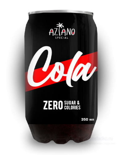 Напиток б/а Азиано со вкусом колы 350мл ж/б