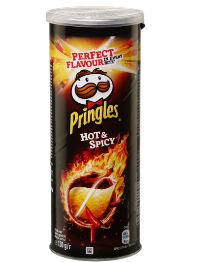 Чипсы Принглс Хот энд Спайси 165гр