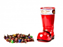 Набор конфет С Новым Годом и Рождеством ассорти 150гр Атаг сапог
