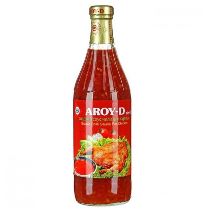 Соус сладкий чили для курицы AROY-D 920гр ст/б