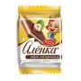Вафли Аленка глазир. с молочной начинкой,орехами и какао 20гр